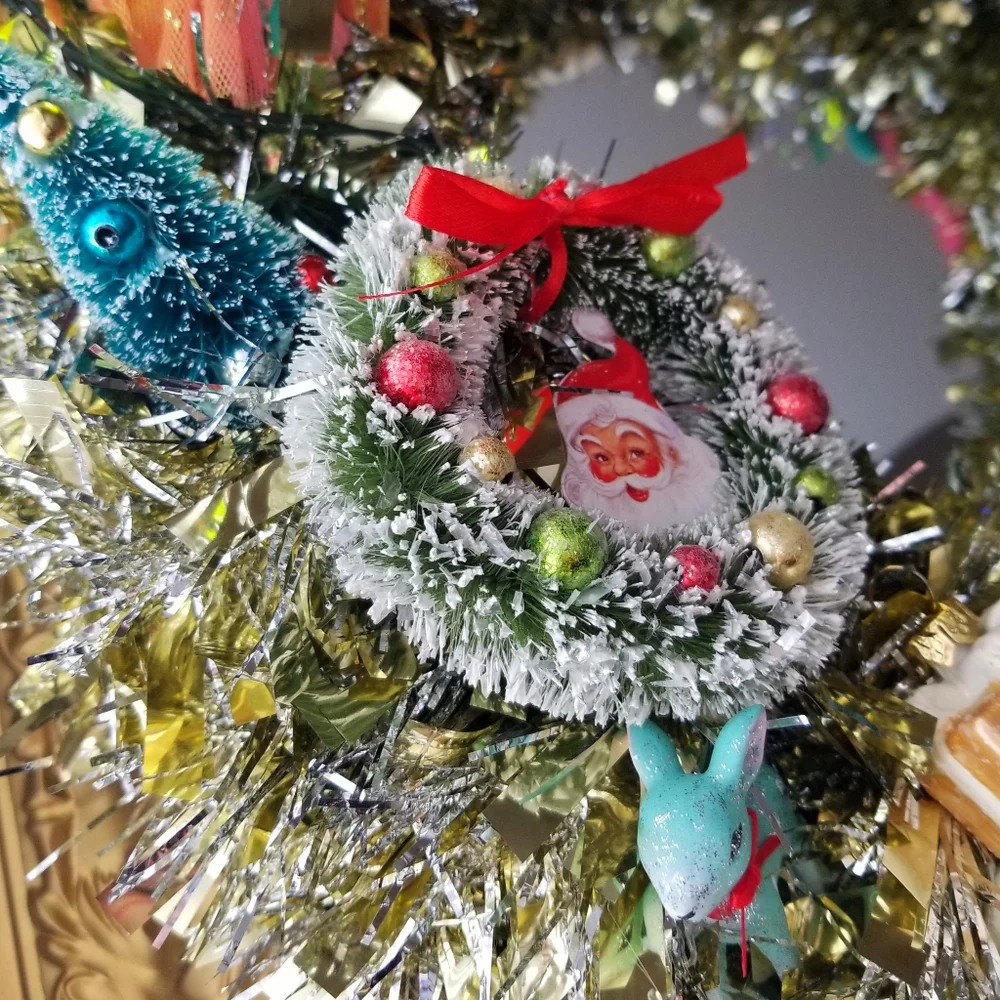 ❗MCM Retro Style Tinsel Wreath❗